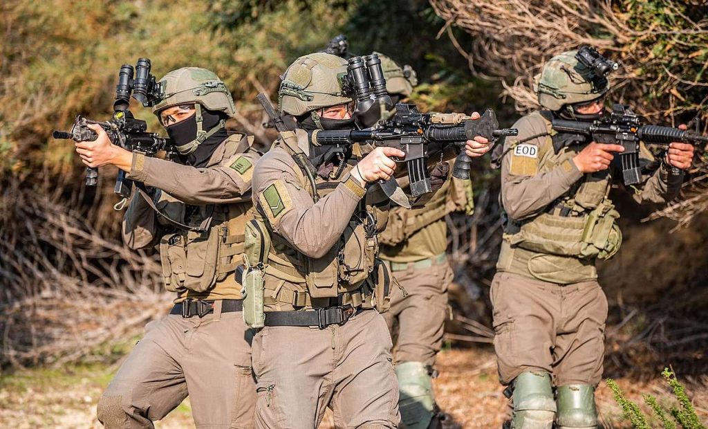 לוחמי יהל"ם. צילום: דובר צה"ל