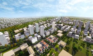 שכונת צמרת. הדמיה: יער אדריכלים