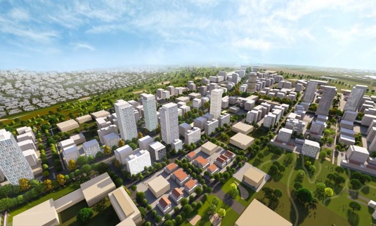 שכונת צמרת. הדמיה: יער אדריכלים