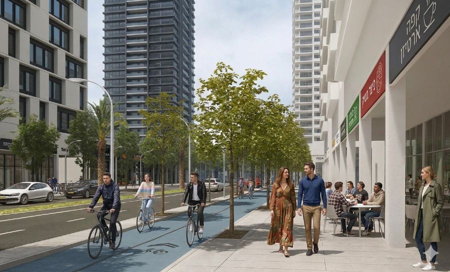 הדמיה של רחוב הרעות